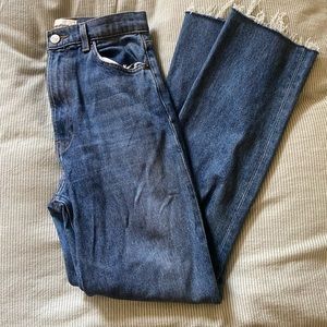 Reformation Liza straight leg jean